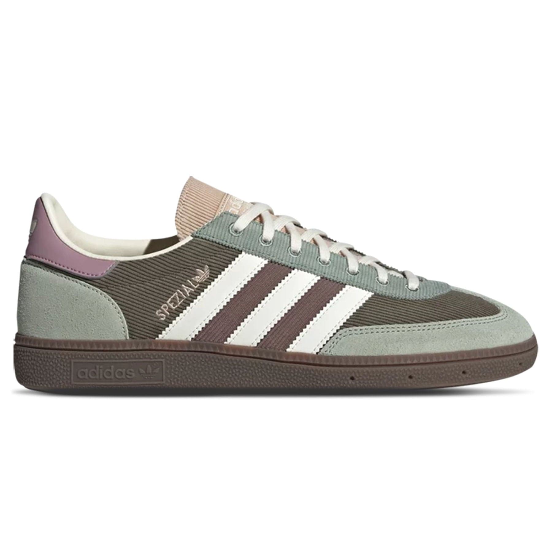 adidas Handball Spezial 'Silver Green Magic Mauve' — UK 3.5 | EU 36 | US 4 — Side View