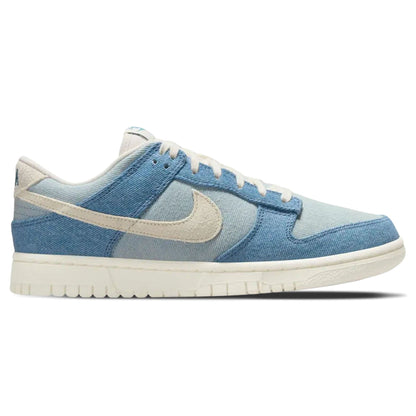 Nike Dunk Low Wmns 'Smokey Blue Denim' — UK 2.5 | EU 35.5 | US 5 — Side View