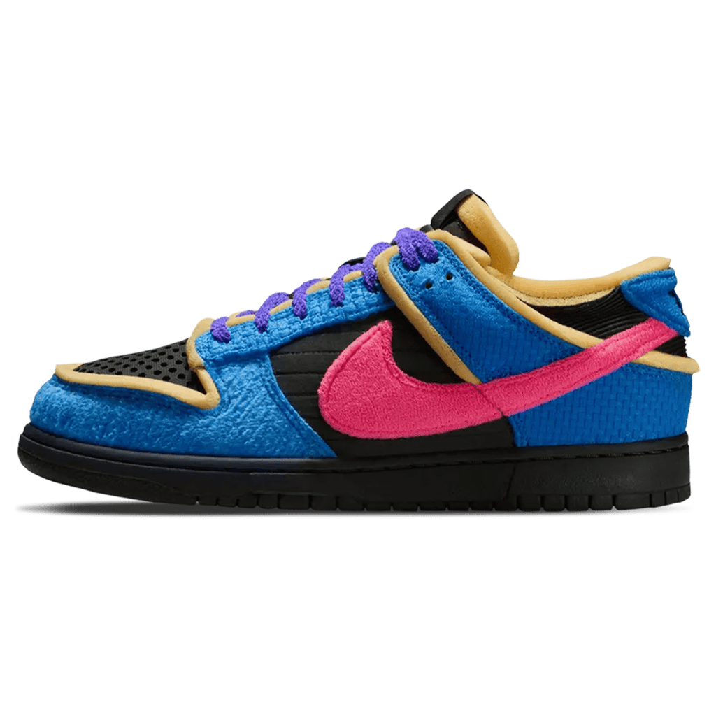 Cactus Plant Flea Market x Nike Dunk Low 'Swamp Sponge Pack - Photo Blue' — UK 3 | EU 35.5 | US 3.5 — Front View