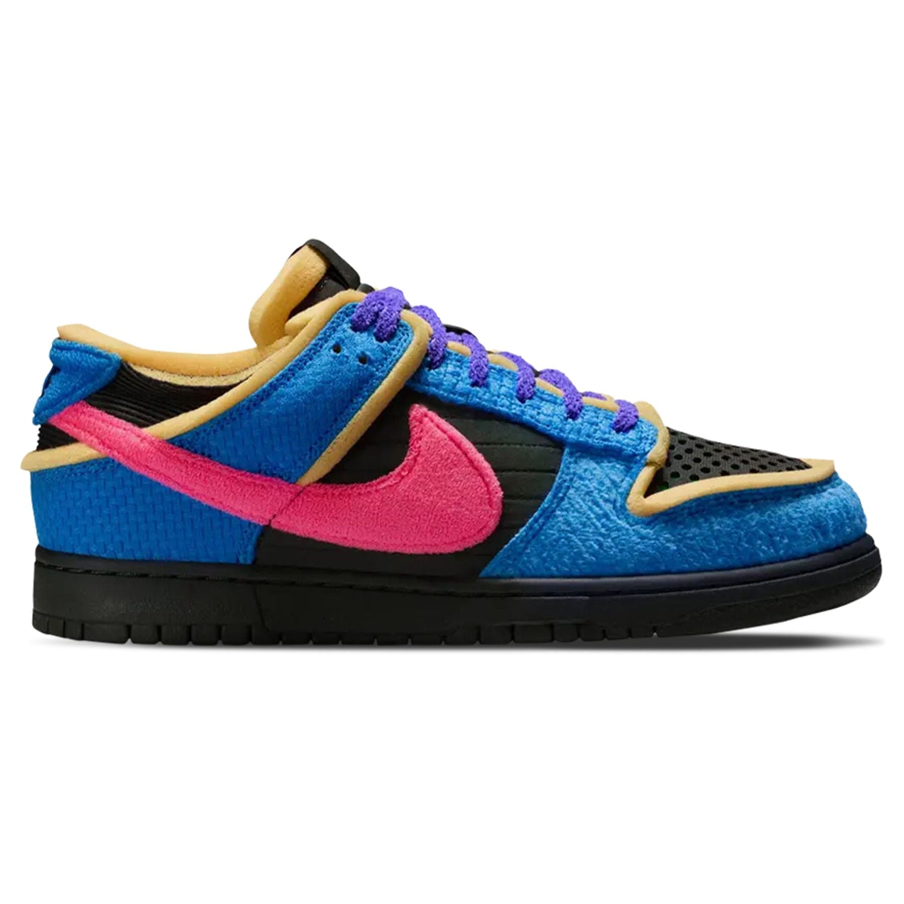 Cactus Plant Flea Market x Nike Dunk Low 'Swamp Sponge Pack - Photo Blue' — UK 3 | EU 35.5 | US 3.5 — Side View