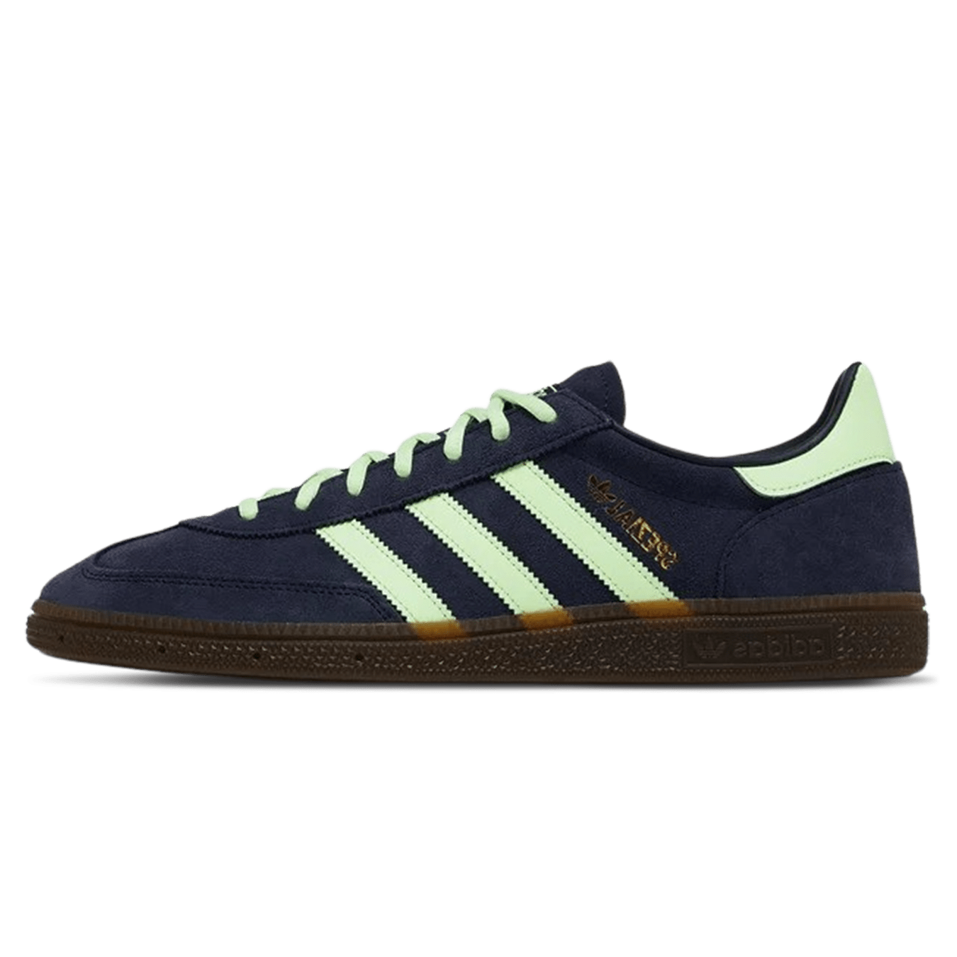 adidas Handball Spezial 'Legend Ink Green Spark' — UK 3.5 | EU 36 | US 4 — Top View