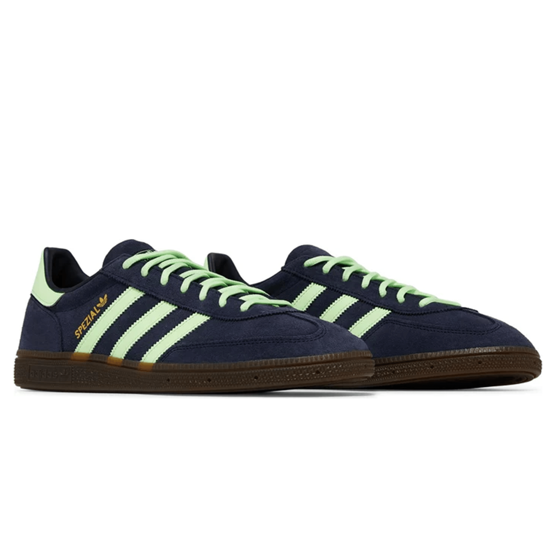 adidas Handball Spezial 'Legend Ink Green Spark' — UK 3.5 | EU 36 | US 4 — Front View