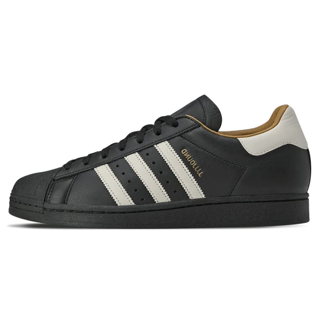 JJJJound x Adidas Superstar 90 Made in Germany 'Black' — UK 3.5 | EU 36 | US 4 — Front View