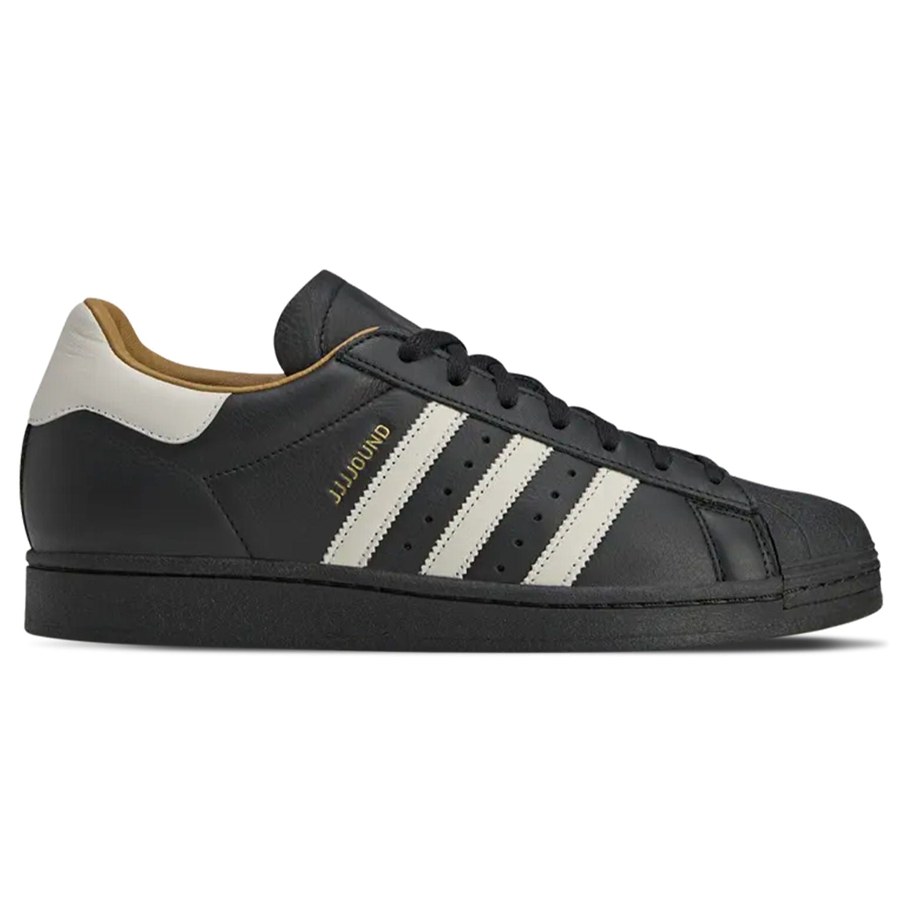 JJJJound x Adidas Superstar 90 Made in Germany 'Black' — UK 3.5 | EU 36 | US 4 — Side View
