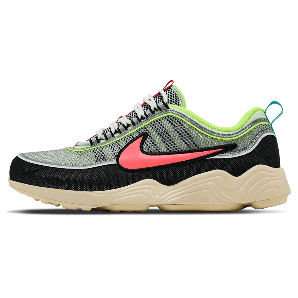 Nike Air Zoom Spiridon 'Barely Volt Hot Punch' — UK 3 | EU 35.5 | US 3.5 — Front View