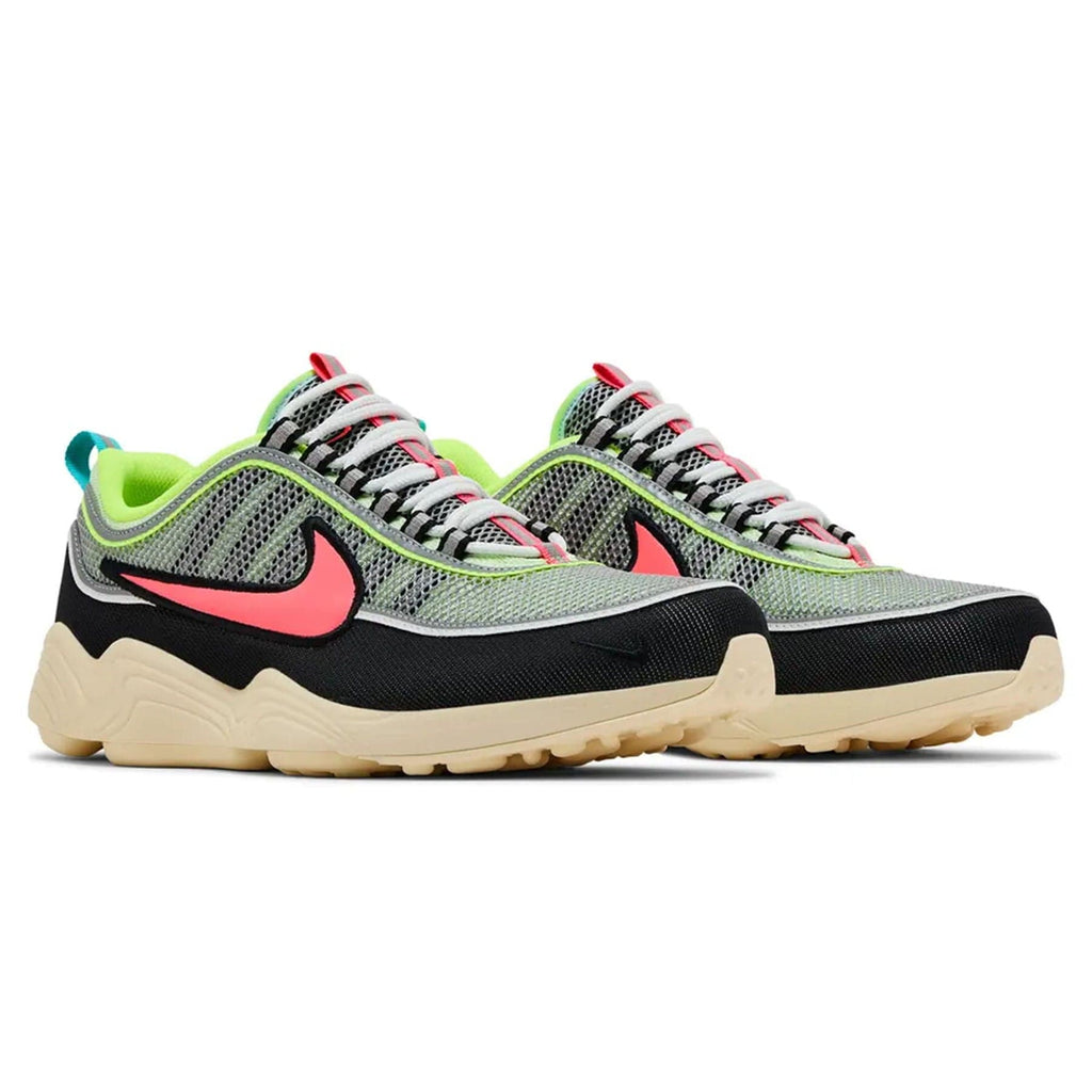 Nike Air Zoom Spiridon 'Barely Volt Hot Punch' — UK 3 | EU 35.5 | US 3.5 — Back View