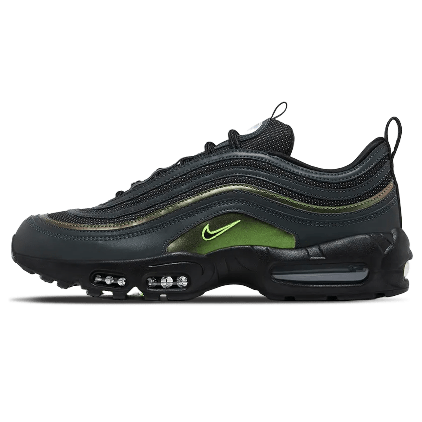 Nike Air Max 95/97 'University of Oregon - Thunder' PE — UK 3 | EU 35.5 | US 3.5 — Front View
