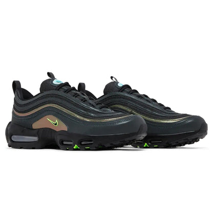Nike Air Max 95/97 'University of Oregon - Thunder' PE — UK 3 | EU 35.5 | US 3.5 — Top View