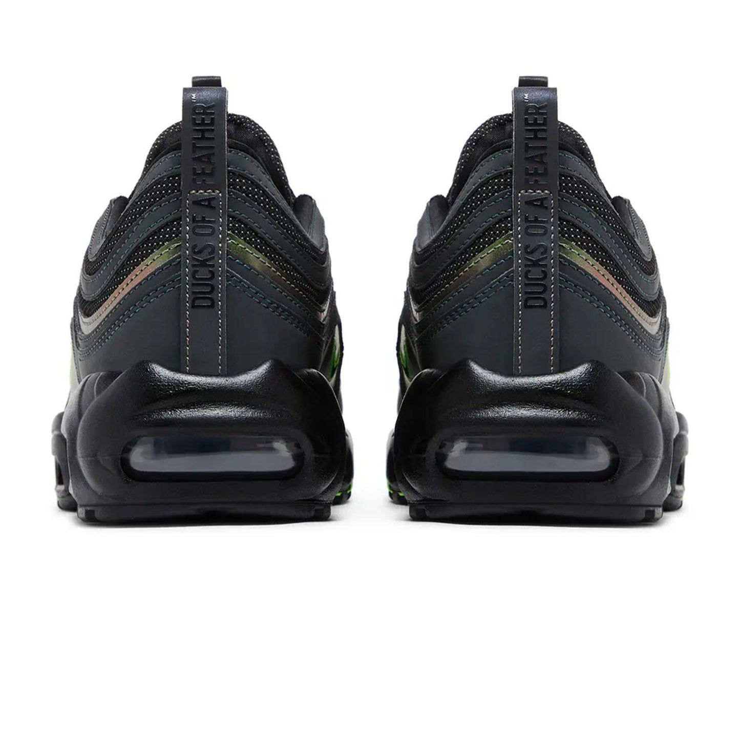 Nike Air Max 95/97 'University of Oregon - Thunder' PE — UK 3 | EU 35.5 | US 3.5 — Back View