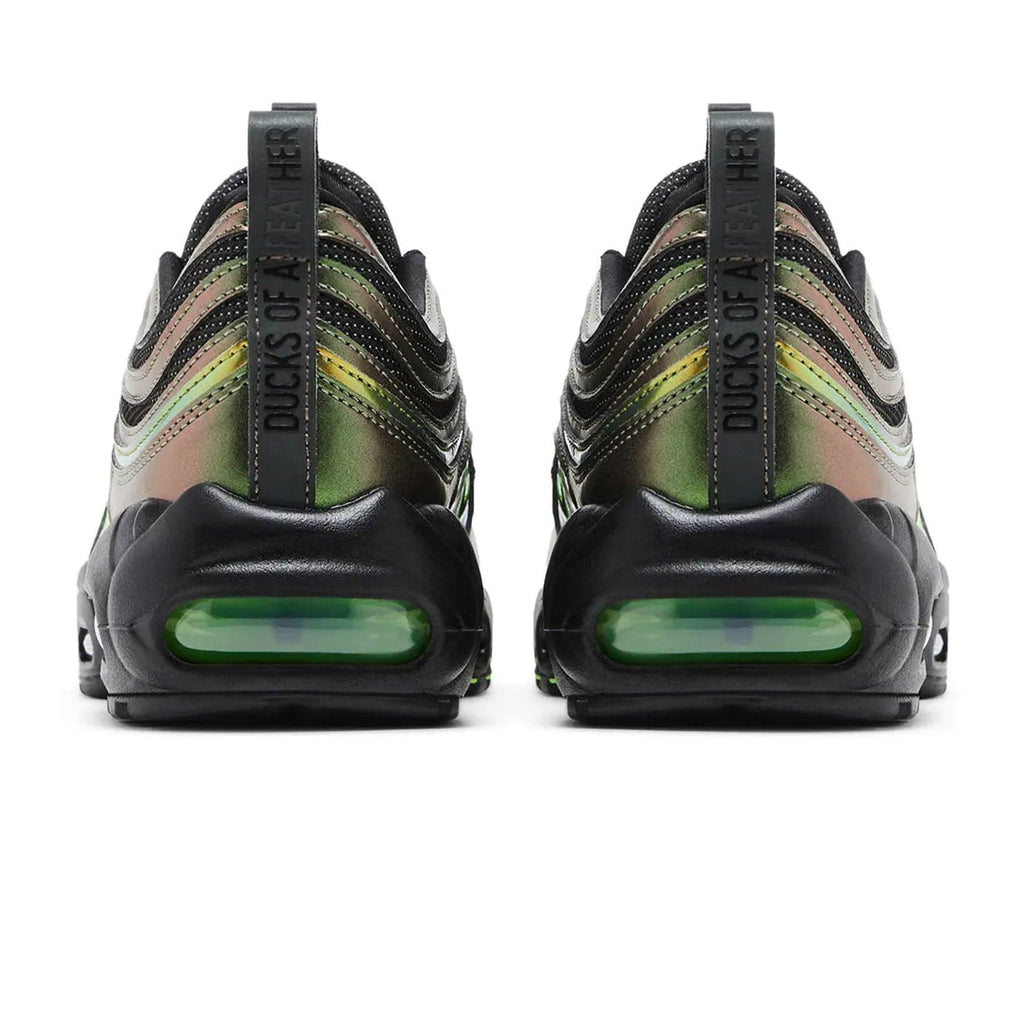 Nike Air Max 95/97 'University of Oregon - Storm' PE — UK 3 | EU 35.5 | US 3.5 — Top View