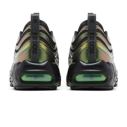 Nike Air Max 95/97 'University of Oregon - Storm' PE — UK 3 | EU 35.5 | US 3.5 — Top View