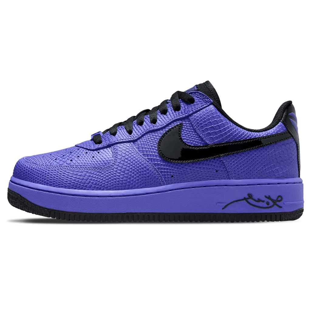 Kobe Bryant x FC Barcelona x Nike Air Force 1 Low Protro 'Persian Violet' — UK 3 | EU 35.5 | US 3.5 — Front View