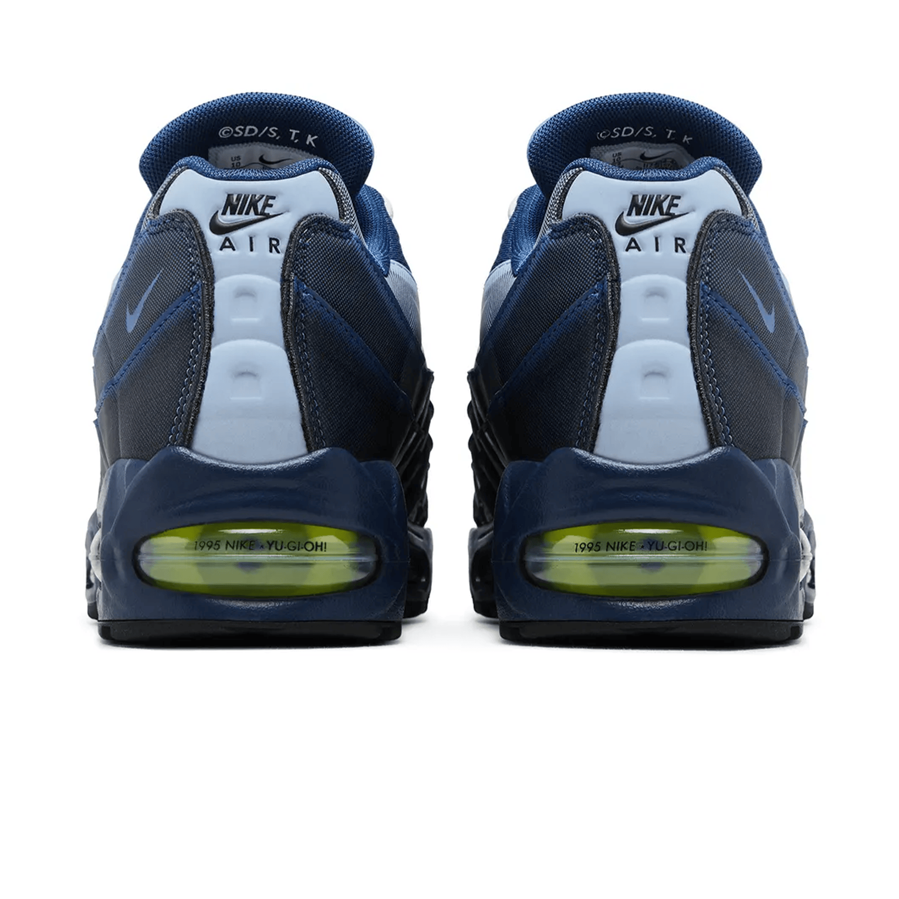 Yu-Gi-Oh! x Nike Air Max Muscle 95 QS 'Joey' (With Promo Card) — UK 3 | EU 35.5 | US 3.5 — Top View