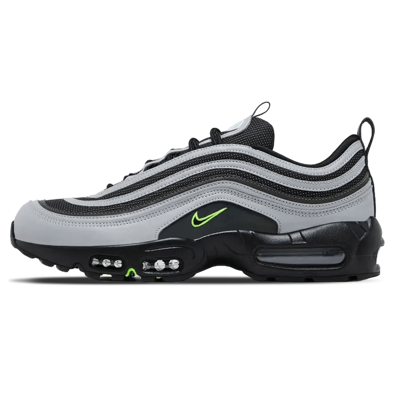 Nike Air Max 95/97 'University of Oregon - Lightning' PE — UK 3 | EU 35.5 | US 3.5 — Front View