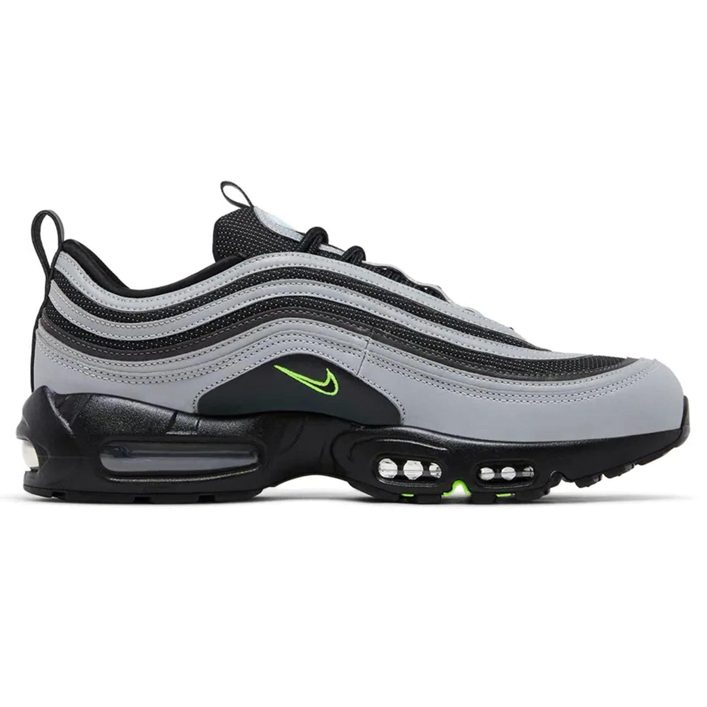 Nike Air Max 95/97 'University of Oregon - Lightning' PE — UK 3 | EU 35.5 | US 3.5 — Side View