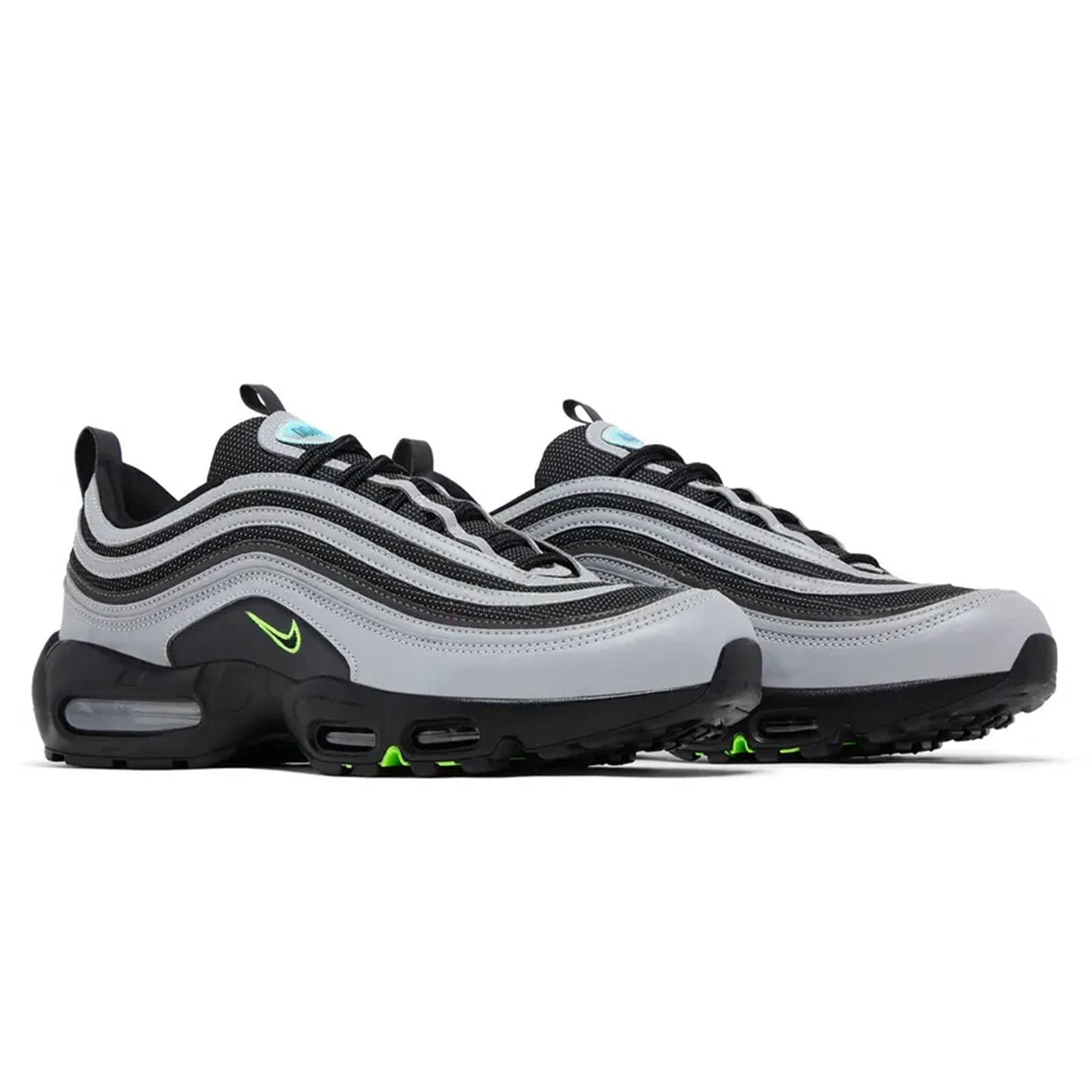 Nike Air Max 95/97 'University of Oregon - Lightning' PE — UK 3 | EU 35.5 | US 3.5 — Back View