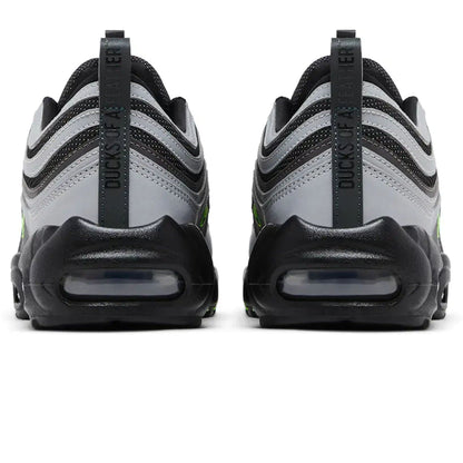 Nike Air Max 95/97 'University of Oregon - Lightning' PE — UK 3 | EU 35.5 | US 3.5 — Top View