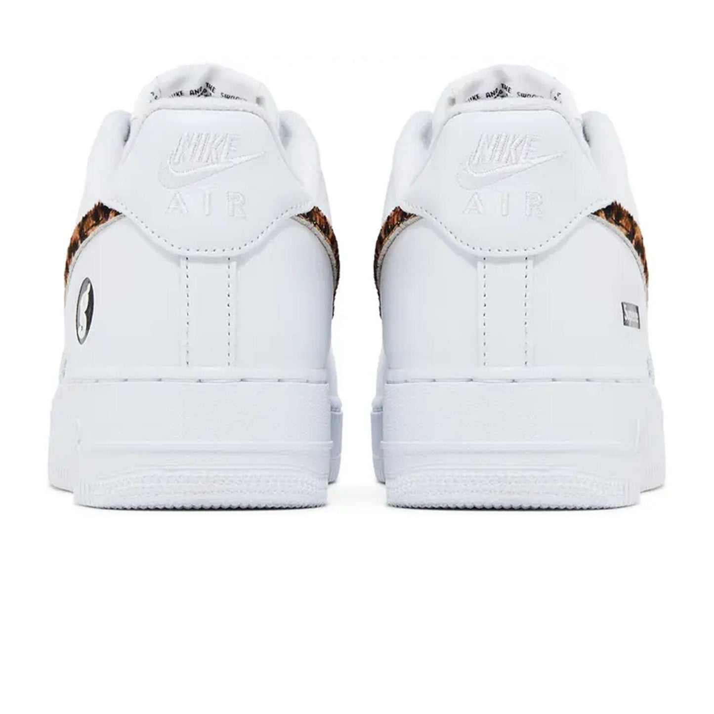 Supreme x GOODENOUGH x Nike Air Force 1 Low 'White Cheetah Print' — UK 3 | EU 35.5 | US 3.5 — Detail View