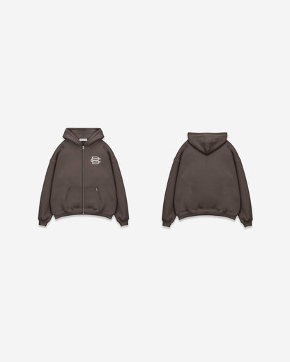 Bénir Club Match Day Zip Hoodie - Storm — XS — Alternate View 7