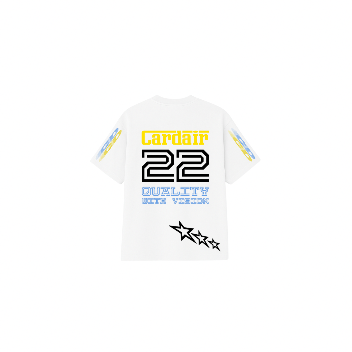 Cardair Racing Club T Shirt - White — XS — Detail View