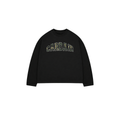 Cardair Camo Cardair Long Sleve - Black — S — Front View