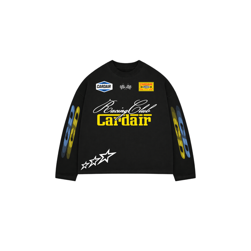 Cardair Racing Club Long Sleeve - Black — XS — Front View