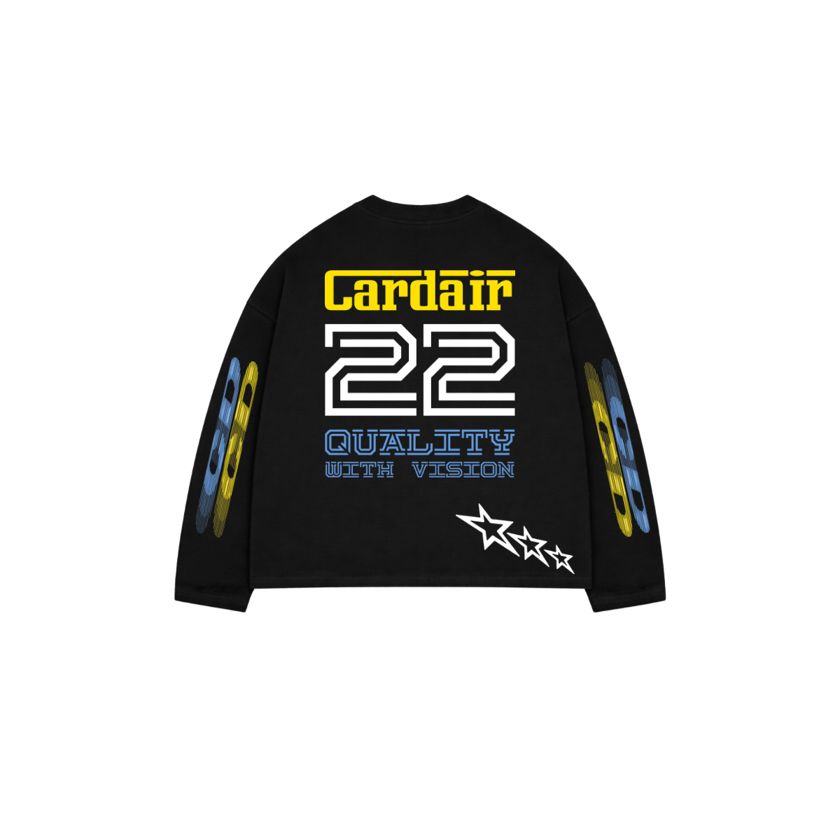 Cardair Racing Club Long Sleeve - Black — XS — Detail View