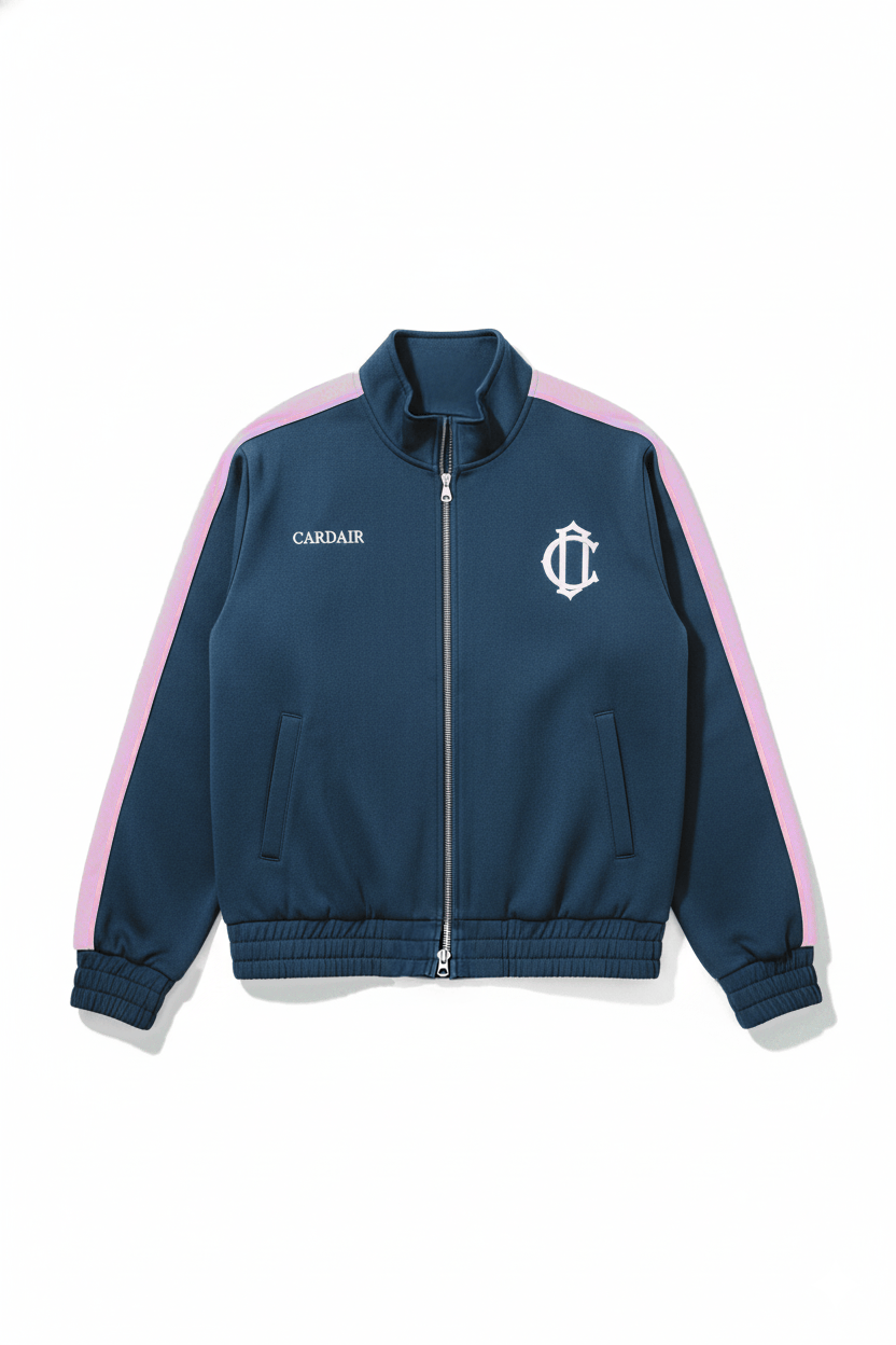 Cardair Club Emblem Track Top - Navy — XS — Front View