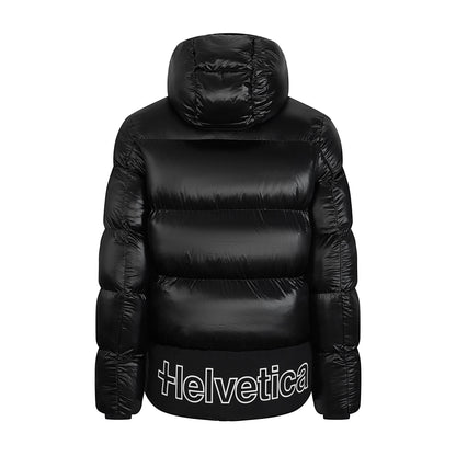Helvetica Mountain Pioneers PINTO2 Hooded Down Jacket — S — Detail View