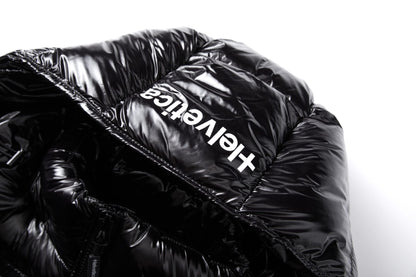 Helvetica Mountain Pioneers Space Sleeveless Hooded Jacket — S — Alternate View 8