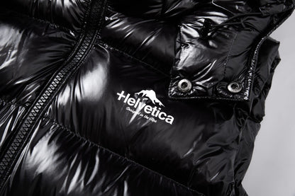 Helvetica Mountain Pioneers Space Sleeveless Hooded Jacket — S — Alternate View 9