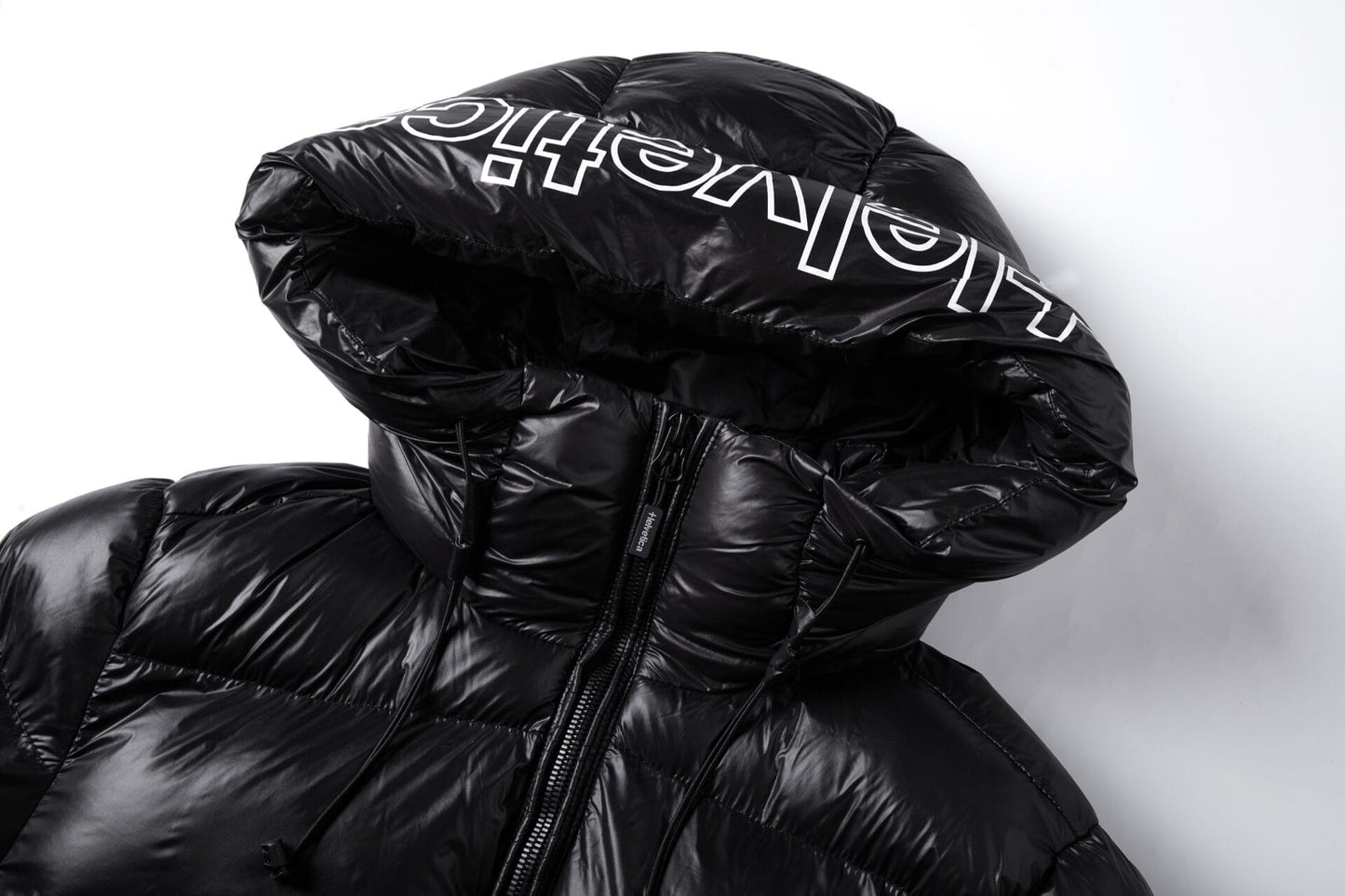 Helvetica Mountain Pioneers Summit Hooded Down Jacket — S — Alternate View 8