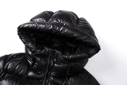 Helvetica Mountain Pioneers Edge Hooded Down Jacket — S — Alternate View 8