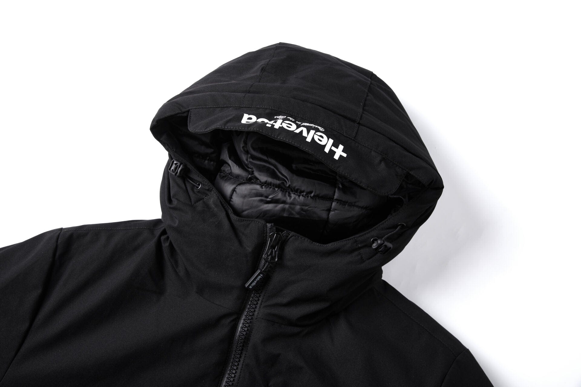 Helvetica Mountain Pioneers Eyeblock Hooded Windbreaker Jacket — XS — Alternate View 11