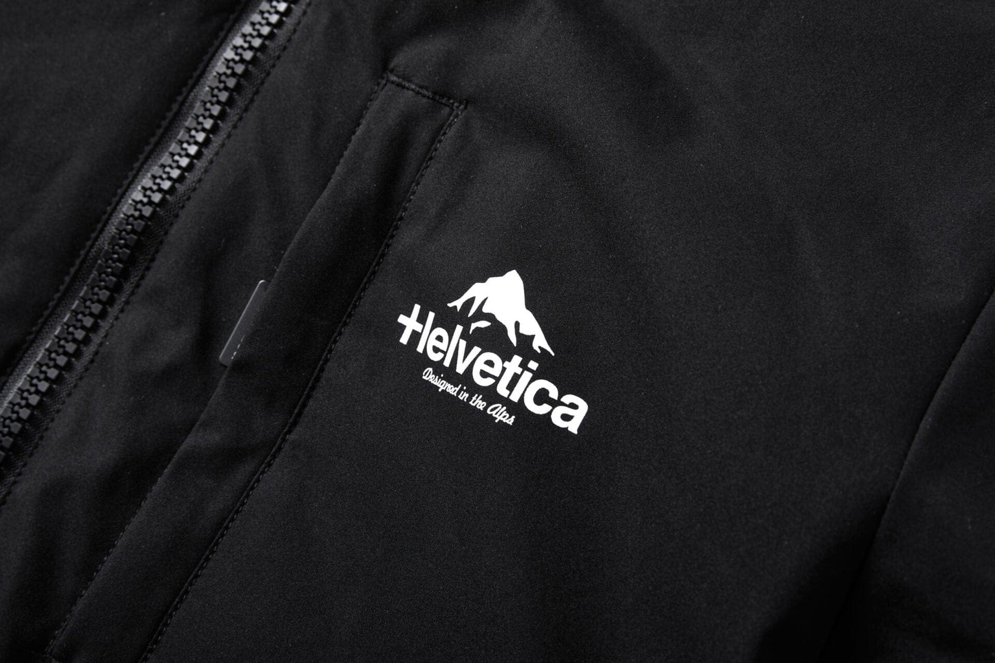 Helvetica Mountain Pioneers Eyeblock Hooded Windbreaker Jacket — XS — Alternate View 9