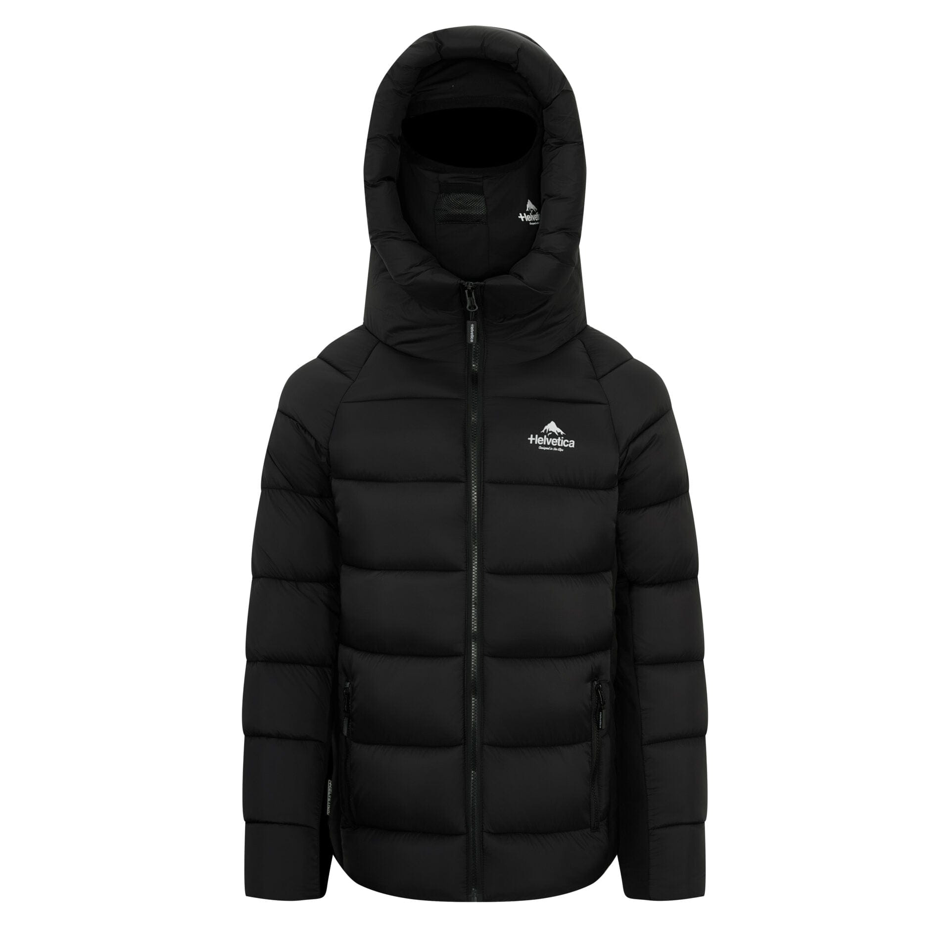 Helvetica Mountain Pioneers Sniper Hooded Down Jacket — XS — Alternate View 9