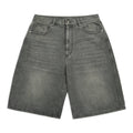 Samuel Bailey Graphite Washed Denim Jorts — S — Front View