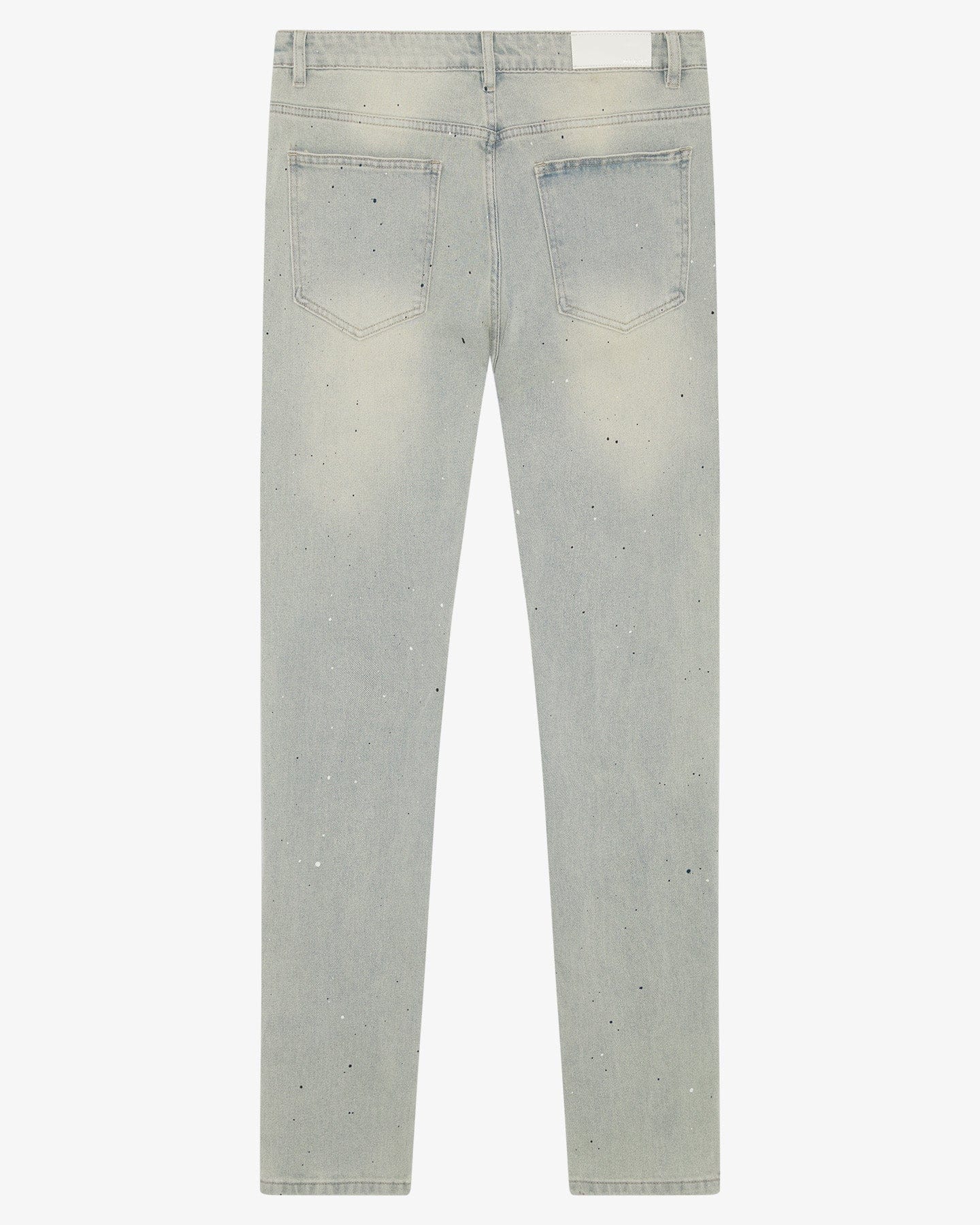 Magiri Indigo Painted Slim Jeans 'Blue' — Light Blue — Size 28 — Side View