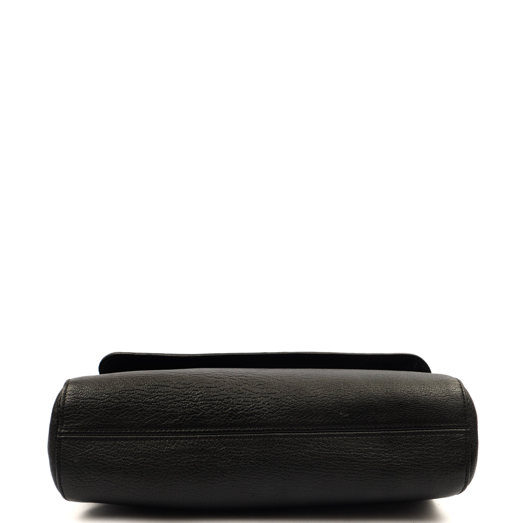 Mulberry Shoulder Bag Lily - Large in Black, Leather — Top View