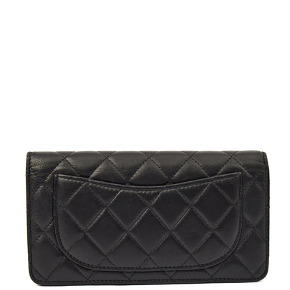 Chanel Purse Trifold Wallet in Black, Leather — Alternate View 12