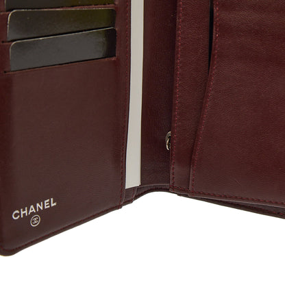 Chanel Purse Trifold Wallet in Black, Leather — Alternate View 16