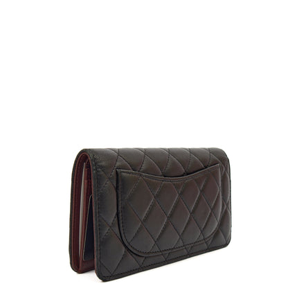 Chanel Purse Trifold Wallet in Black, Leather — Alternate View 11