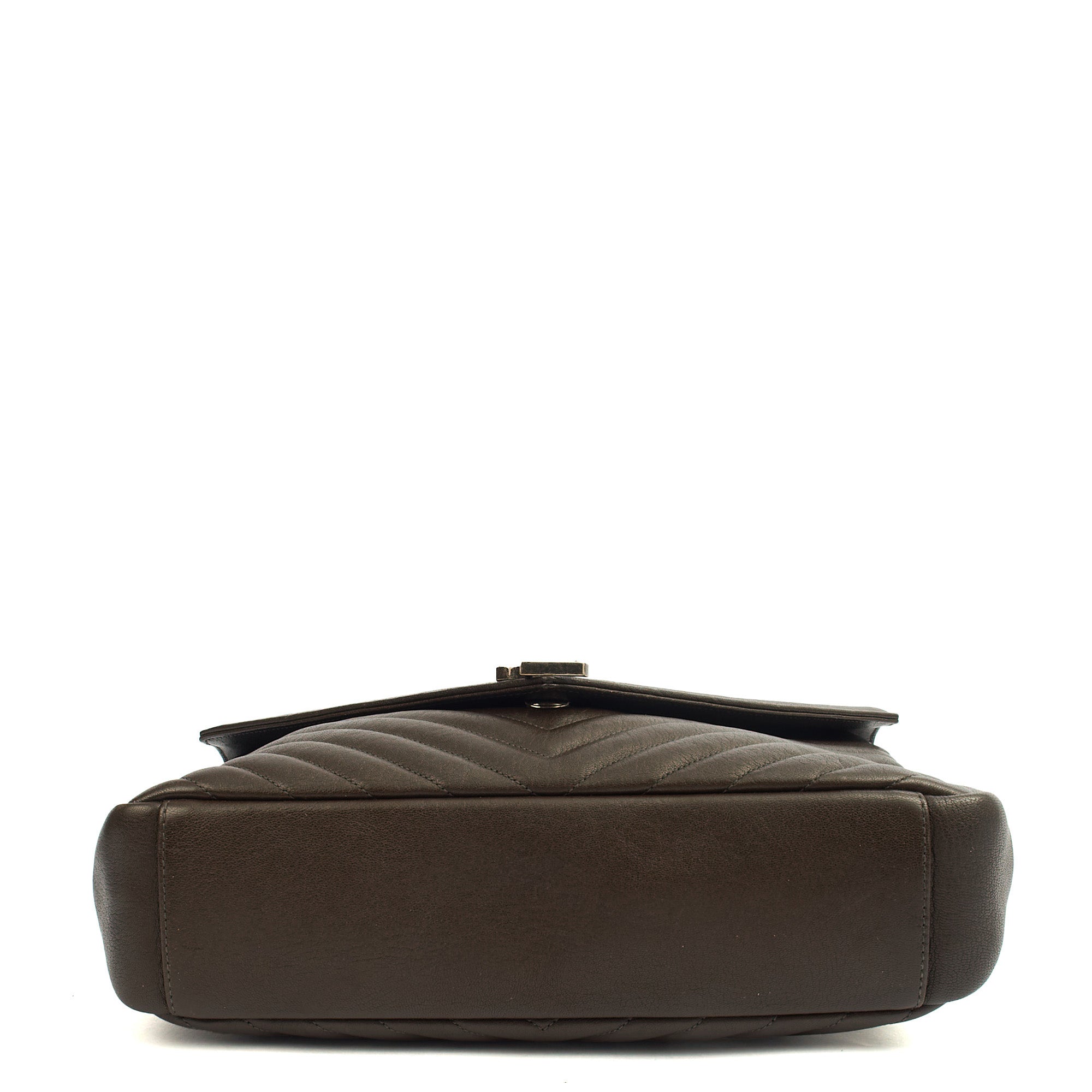 Saint Laurent Shoulder Bag College - Medium in Brown, Calfskin Leather — Alternate View 16