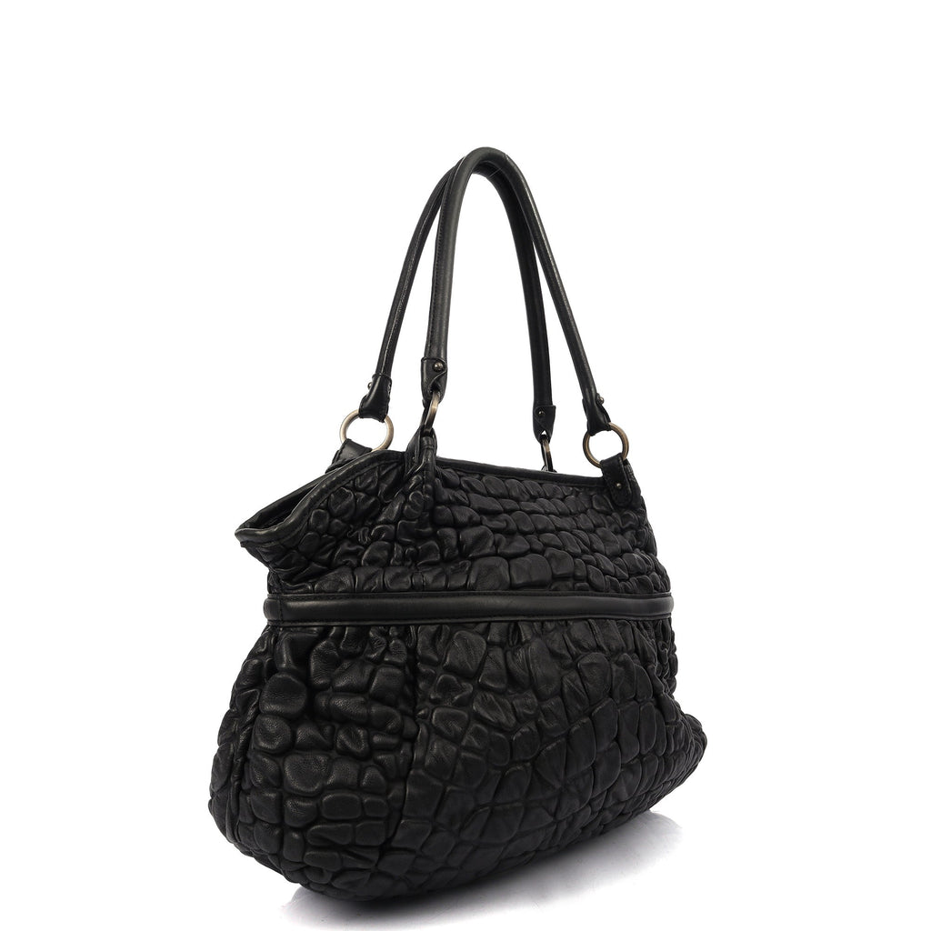 Fendi Tote Chef Shopper Tote in Black, Leather — Alternate View 8