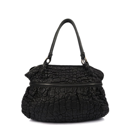 Fendi Tote Chef Shopper Tote in Black, Leather — Alternate View 9