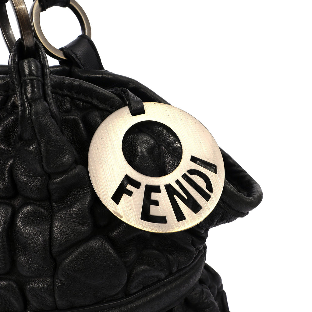 Fendi Tote Chef Shopper Tote in Black, Leather — Lifestyle View