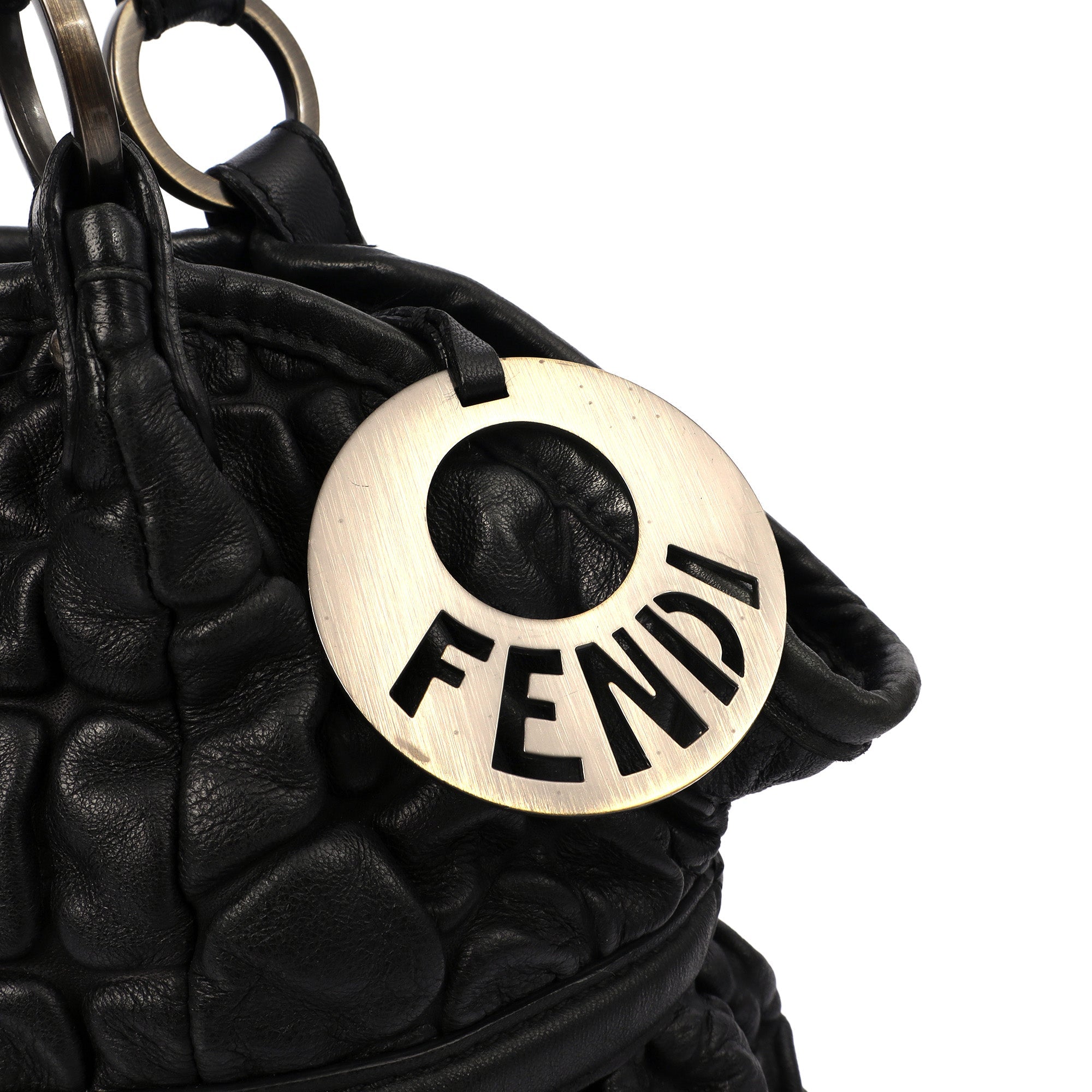 Fendi Tote Chef Shopper Tote in Black, Leather — Alternate View 12