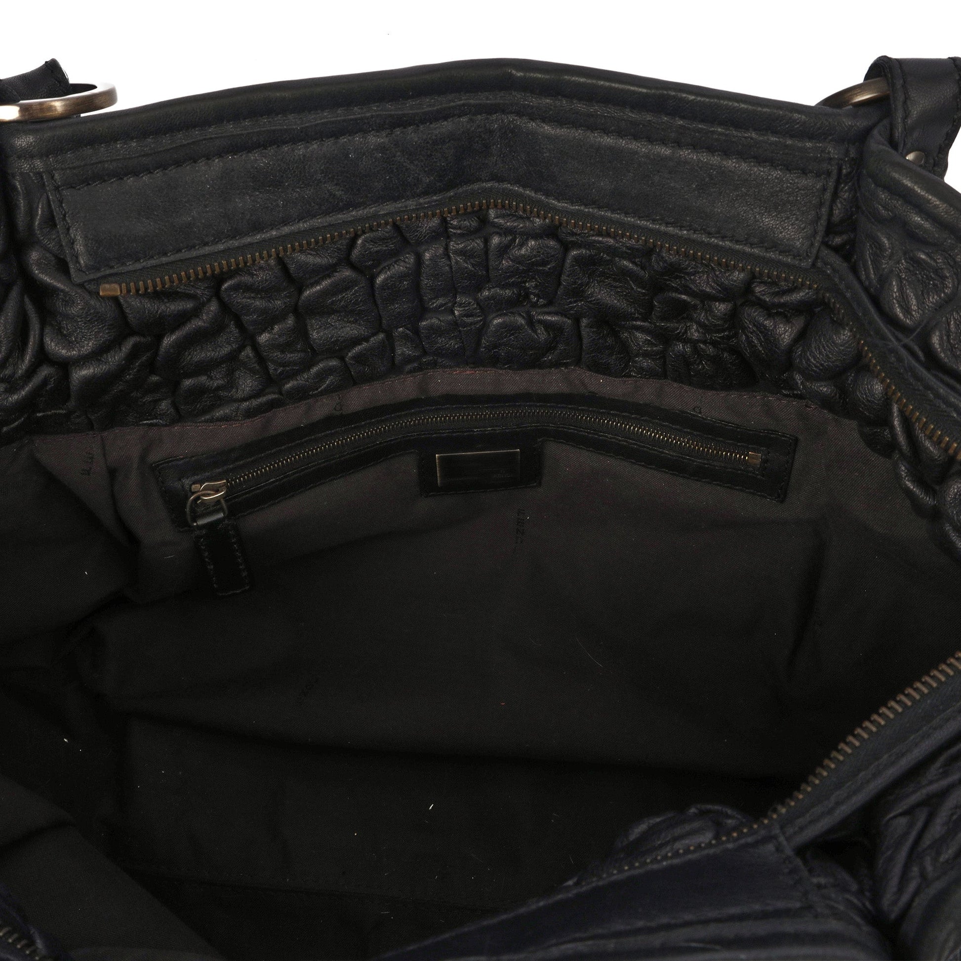 Fendi Tote Chef Shopper Tote in Black, Leather — Alternate View 11