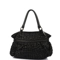 Fendi Tote Chef Shopper Tote in Black, Leather — Front View