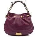 Mulberry Tote Mitzy Tote in Purple, Leather — Front View